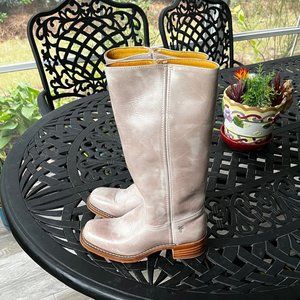 Frye Boots 8 M light beige